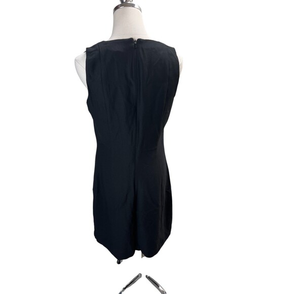 Banana Republic Dress Women's Size 4 Black Sleeveless Mini - Picture 3 of 6